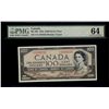 Image 1 : 1954 $100 BC-35b #AJ1924232. PMG CH UNC64.