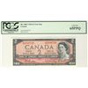Image 1 : 1954 $2 BC-38bT #SR2040748. PCGS UNC65PPQ. A perfect example.