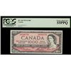 Image 1 : 1954 $1000 BC-44d #AK0590759. PCGS AU55PPQ. A decent, bright and attractive example.