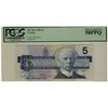 Image 1 : 1986 $5 BC-56c-i Low Serial #ANA0000003 PCGS AU58PPQ.