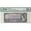 Image 1 : 1954 $10 BC-40b SOLID #KT4444444. PMG Gem UNC65EPQ.