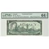 Image 1 : ERROR 1967 $1 BC-45a (1867-1967 ERROR, Offset Printing Error. PMG CH UNC64EPQ. A very elusive and at