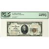 Image 1 : USA, Fr.1870-A 1929 $20 Federal Reserve Bank note PCGS UNC64PPQ.