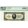 Image 1 : USA, Fr.2402 1928 $20 Gold Certificate PCGS UNC63PPQ.