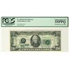 Image 1 : USA, ERROR NOTE, Partial Back to Face Offset Fr.2072-B 1977 $20 Federal reserve Note PCGS AU55PPQ.