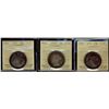 Image 1 : Nfld 1870 50¢, 1872H & 1874 ICCS F12. Lot of 3 coins.
