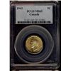 Image 1 : 1943 Tombac 5¢ PCGS MS65. A flashy example.