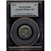 Image 1 : 1947 5¢ ML PCGS MS65. A nice Gem.