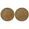 Image 1 : ERROR, 1947 Maple Leaf 5¢ ICG AU55, Struck in Copper. A very elusive error piece and believed to be 