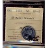 Image 1 : 1953 5¢ SF Mule ICCS EF45. Designated scratch.