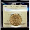 Image 1 : 1913 Gold $10 ICCS MS63. Bright attractive issue. Scarce this nice.