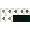 Image 1 : 1882H 10¢, 1891 21 Lvs, 1894, 1898, 1899 Lg, 1900 & 1901. Lot of 7 coins Fine or better all with iss