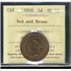 Image 1 : 1890H 1¢, ICCS MS62 Red & Brown.