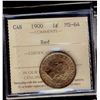 Image 1 : 1900 1¢ ICCS MS64RD. 85% red.