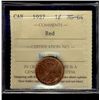 Image 1 : 1927 1¢ ICCS MS64RD. 85% red with lots of lustre.