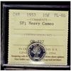 Image 1 : 1953 10¢ SF ICCS PL66 Heavy Cameo.