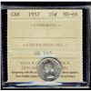 Image 1 : 1957 10¢ ICCS MS66. Popular in this top condition.
