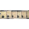 Image 1 : 2001P 10¢, 2002P, 2004P, 2005P, 2006P & 2007 St7 ICCS MS66. Lot of 6 coins.