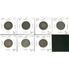 Image 1 : 1870 25¢, 1871H, 1872H, 1874H, 1915, 1921 & 1935. Lot of 7 coins all VG. (PBA).