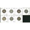 Image 1 : 1874H 25¢, 1907, 1913, 1916, 1917, 1919 & 1929. Lot of 7 coins all Abt VF. (PBA).