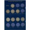 Image 1 : 1870 to 1967 50¢ Sets. Lot includes 3 Whitman holders containing 90 pcs. Dates start at 1906 with no