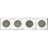 Image 1 : 1870 50¢, 1881H, 1906 & 1909. Lot of 4 coins all Abt VG. (PBA).