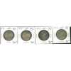 Image 1 : 1912 50¢, 1916, 1919 & 1929. Lot of 4 coins all Abt VF. (PBA).