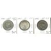 Image 1 : 1936 50¢, 1943 & 1946 Abt EF. Lot of 3 coins. (PBA).