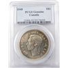 Image 1 : 1948 $1 PCGS Genuine. Attractive example that grades AU55.