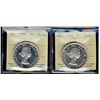 Image 1 : 1955 $1 PL66 & 1959 PL65. Lot of 2 ICCS graded coins both Cameo designated.