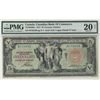 Image 1 : The Canadian Bank of Commerce 1917 $4 #B158459 CH-751-16-04-06a.  PMG VF20 Net.  Very minor rust mar