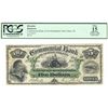 Image 1 : The Commercial Bank of Newfoundland 1888 $5 #00825, PCGS F15. Nice example with a few light stains w