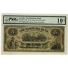 Image 1 : The Maritime Bank 1881 $5 17724 CH-425-12-02 PMG VG10, only 4 examples graded by PMG and this is the