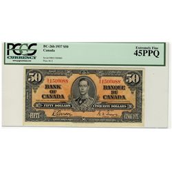1937 $50 BC-26b #BH1500088 PCGS EF45PPQ.