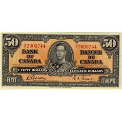 1937 $50 BC-26b #BH2603744, PCGS CH AU58.