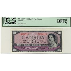 1954 $10 BC-32b #ED02830113 PCGS EF45PPQ.