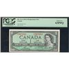 Image 1 : 1954 $1 BC-37cA *C/F0670241 PCGS UNC63PPQ