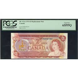 1974 $2 BC-47aA *R/W5481241 PCGS UNC65PPQ