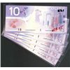 Image 1 : 2001 $10 BC-63b.  Includes some White Circle varieties.  Lot of 11 Crisp UNC notes.