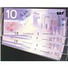 Image 1 : 2001 $10 BC-63bA Sheet Replacement Notes #FEC9896953 & FEC9981854. Lot of 2 Crisp UNC notes one with