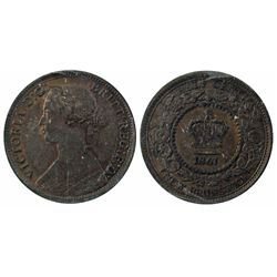 N.B 1861 1/2¢ ICCS MS60, Brown