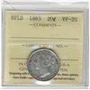 Image 1 : Nfld 1885 20¢ ICCS VF20.
