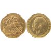 Image 1 : 1919c Gold Sovereign NGC MS64.