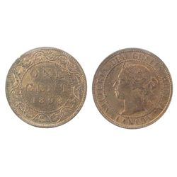 1898H 1¢ ICCS MS64RD.