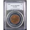Image 1 : 1907 1¢ PCGS MS64RB.