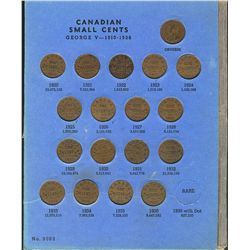 1920-1972 1¢ Set.  Comes in blue Whitman holder with all dates available.  VG to UNC.