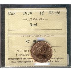 1979 1¢ ICCS MS66RD.