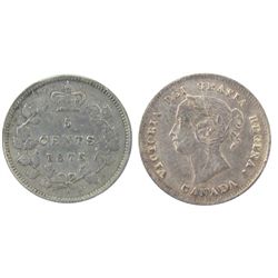 1875H Lg Date ICCS VF20.  Well struck.