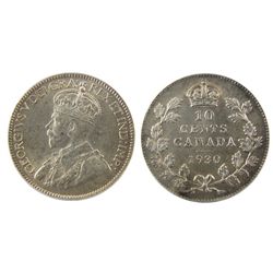 1930 10¢ PCGS MS64. White and lustrous.