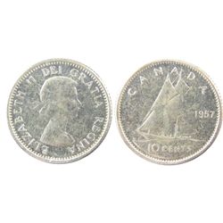 1957 10¢ ICCS MS66.